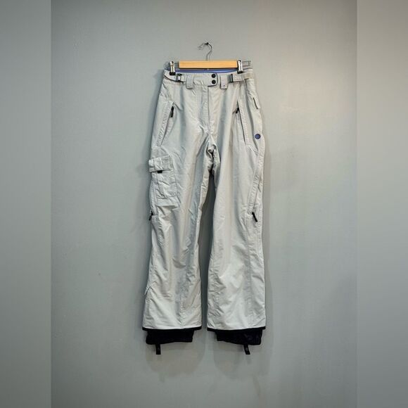 Cream Women’s Columbia Convert Snow Pants Size S EUC - Picture 1 of 5